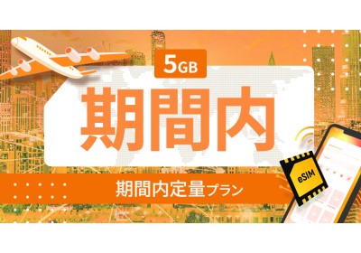 アメリカ・カナダ・メキシコ 5GB / 期間内